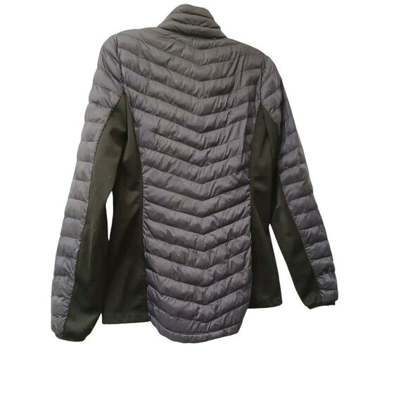32 DEGREES HEAT Puffer Jacket Women's XSmall Navy Blue Packable Contemporary EUC - Picture 5 of 12